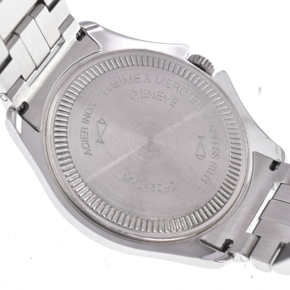 with paper Baume & Mercier MV045042 white Dial Quartz Men's
 Watch P#148697