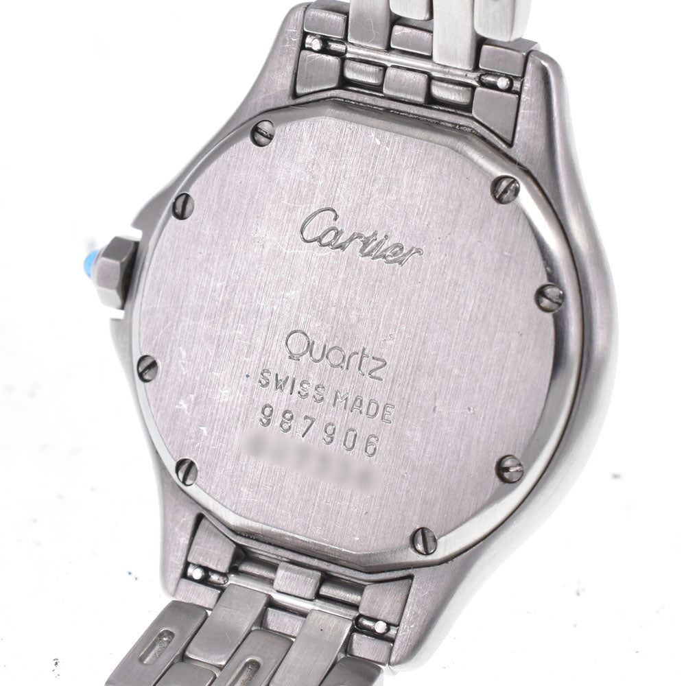 with paper CARTIER PANTHERE Cougar SM W35001F5 Date Silver Dial Quartz Unisex
 Watch N#148699