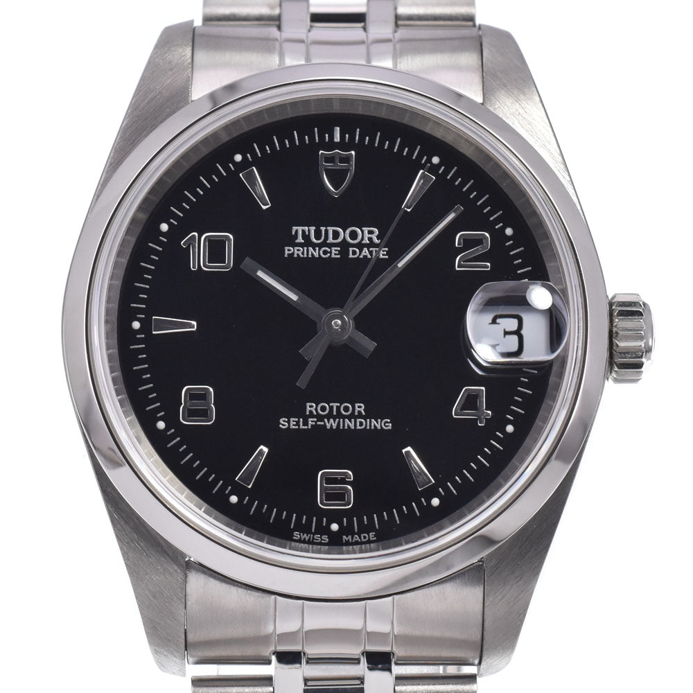 TUDOR Prince Date 72000 black Dial Automatic Boy's
 Watch N#148700