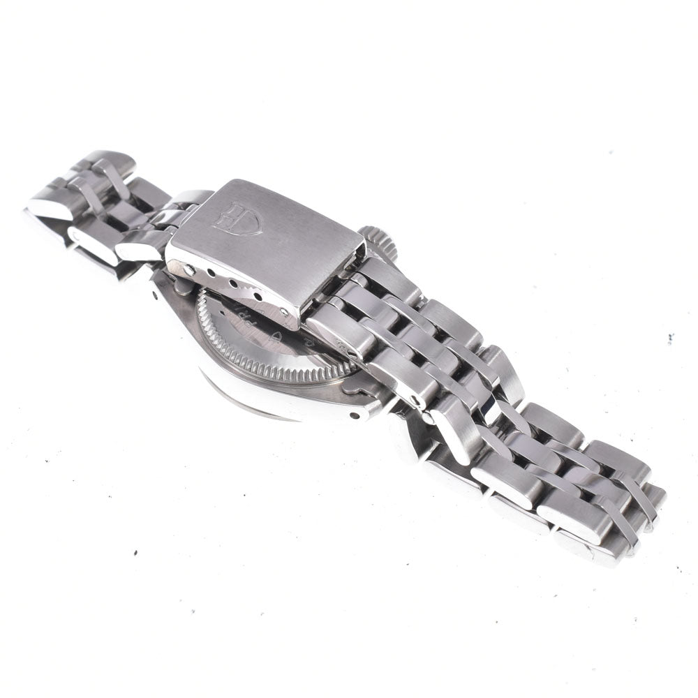 TUDOR Princess date 92514 WG bezel 10P diamonds Silver Dial Automatic Ladies
 Watch N#148703