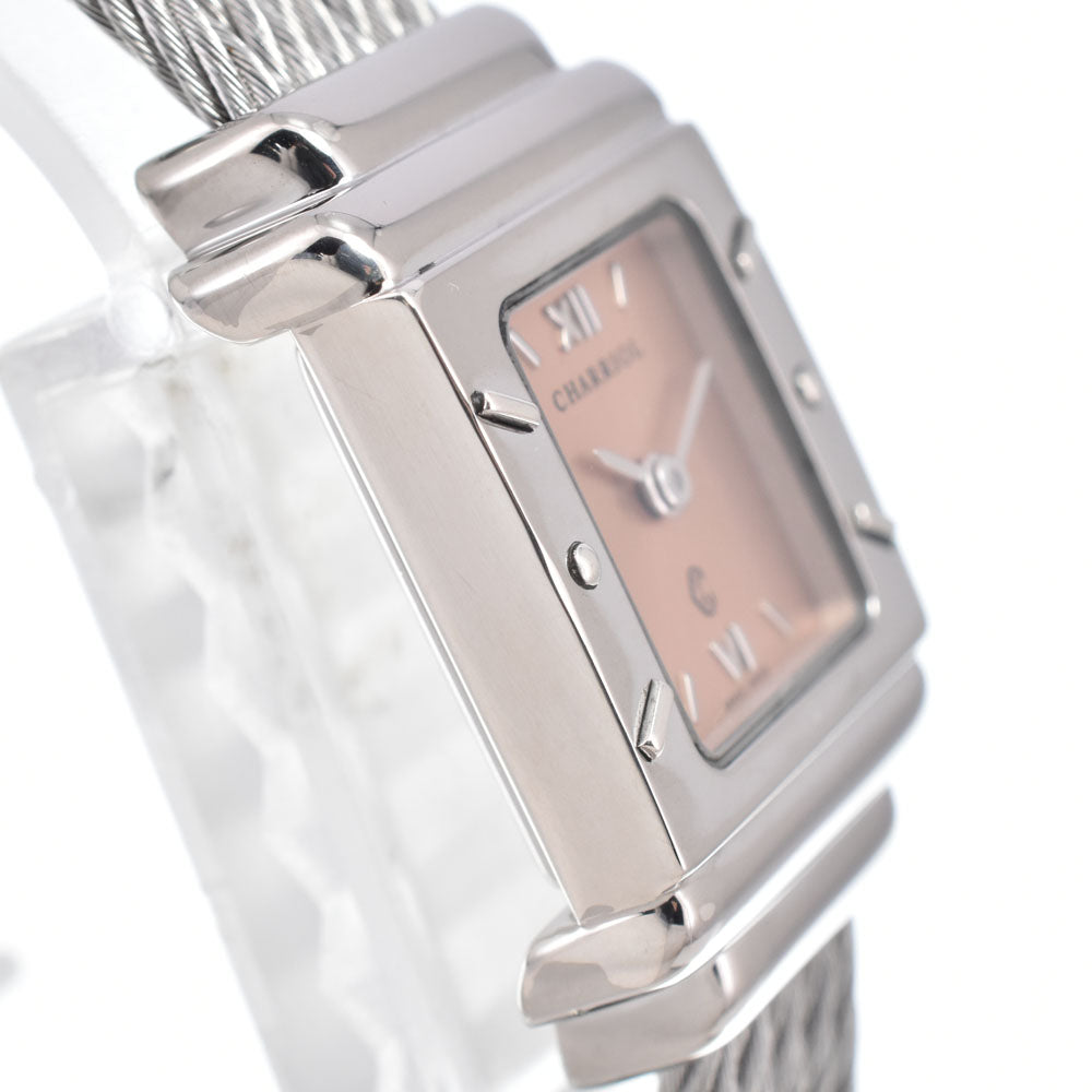 PHILIPPE CHARRIOL Saint Tropez 6007909 SV925 pink Dial Quartz Ladies
 Watch Q#148704