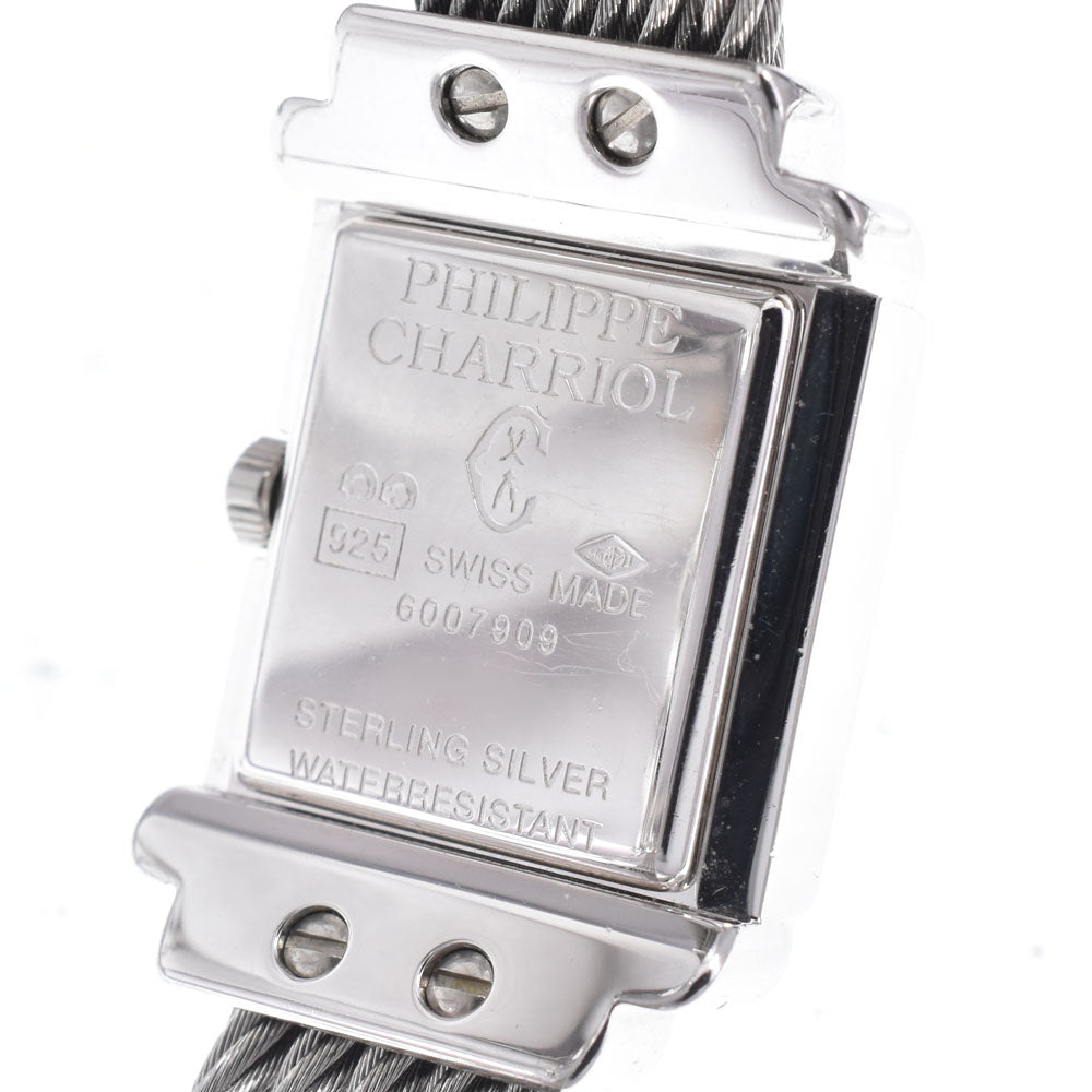 PHILIPPE CHARRIOL Saint Tropez 6007909 SV925 pink Dial Quartz Ladies
 Watch Q#148704