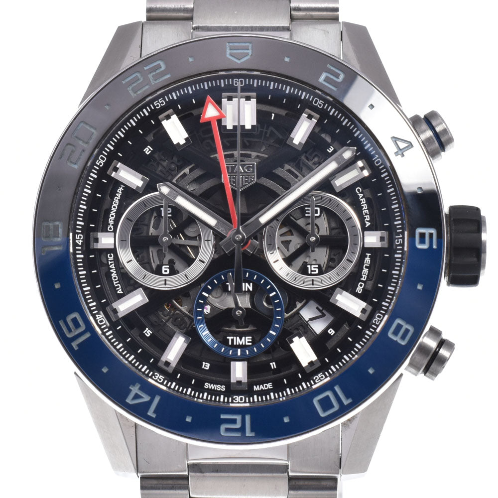 TAG HEUER Carrera CBG2A1Z Caliber Heuer 02 GMT skeleton Dial Automatic Men's
 Watch O#148706