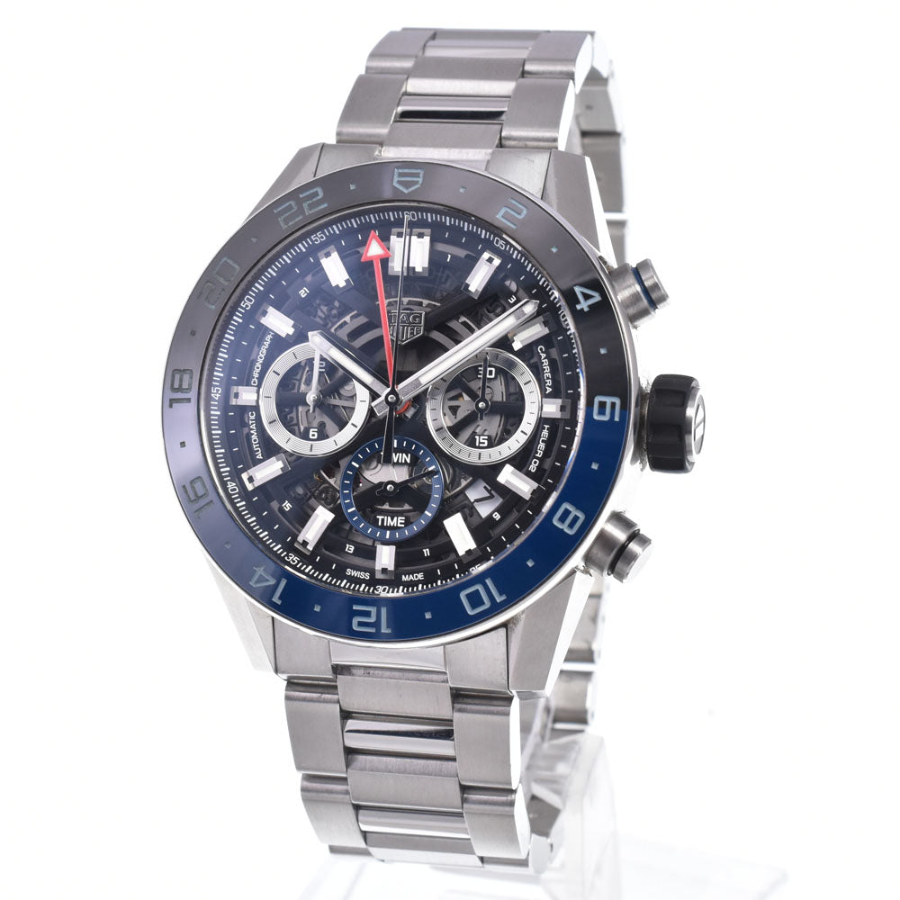 TAG HEUER Carrera CBG2A1Z Caliber Heuer 02 GMT skeleton Dial Automatic Men's
 Watch O#148706