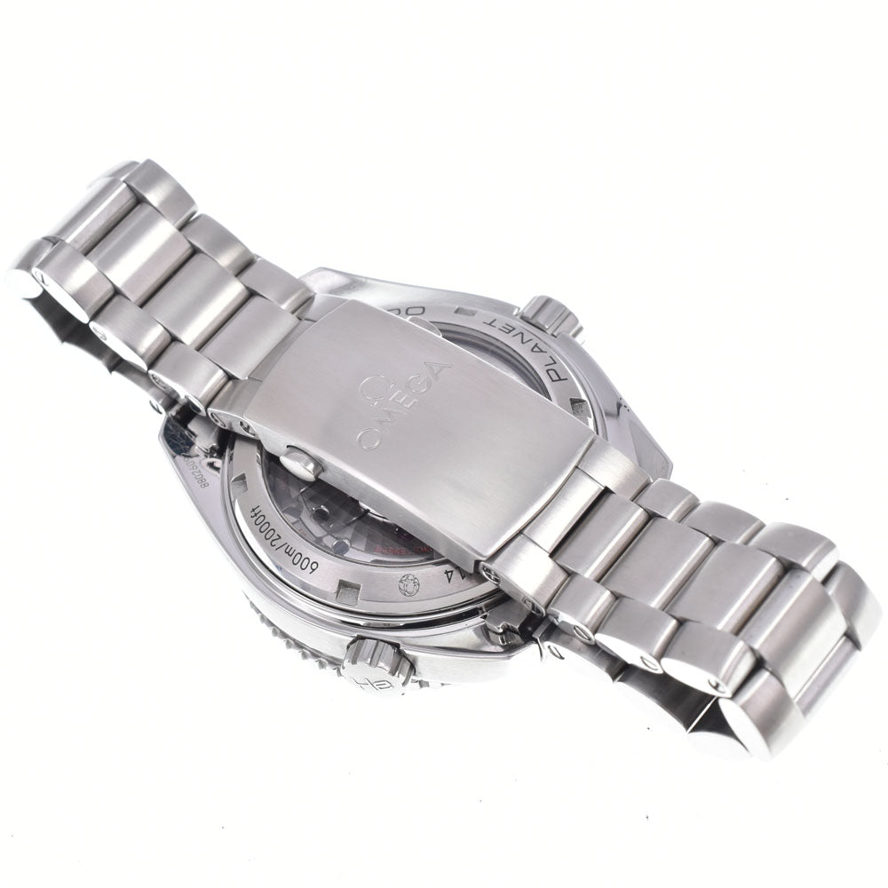 with paper OMEGA Seamaster Planet Ocean 232.30.44.22.01.002 GMT black Dial Automatic Men's
 Watch P#148708