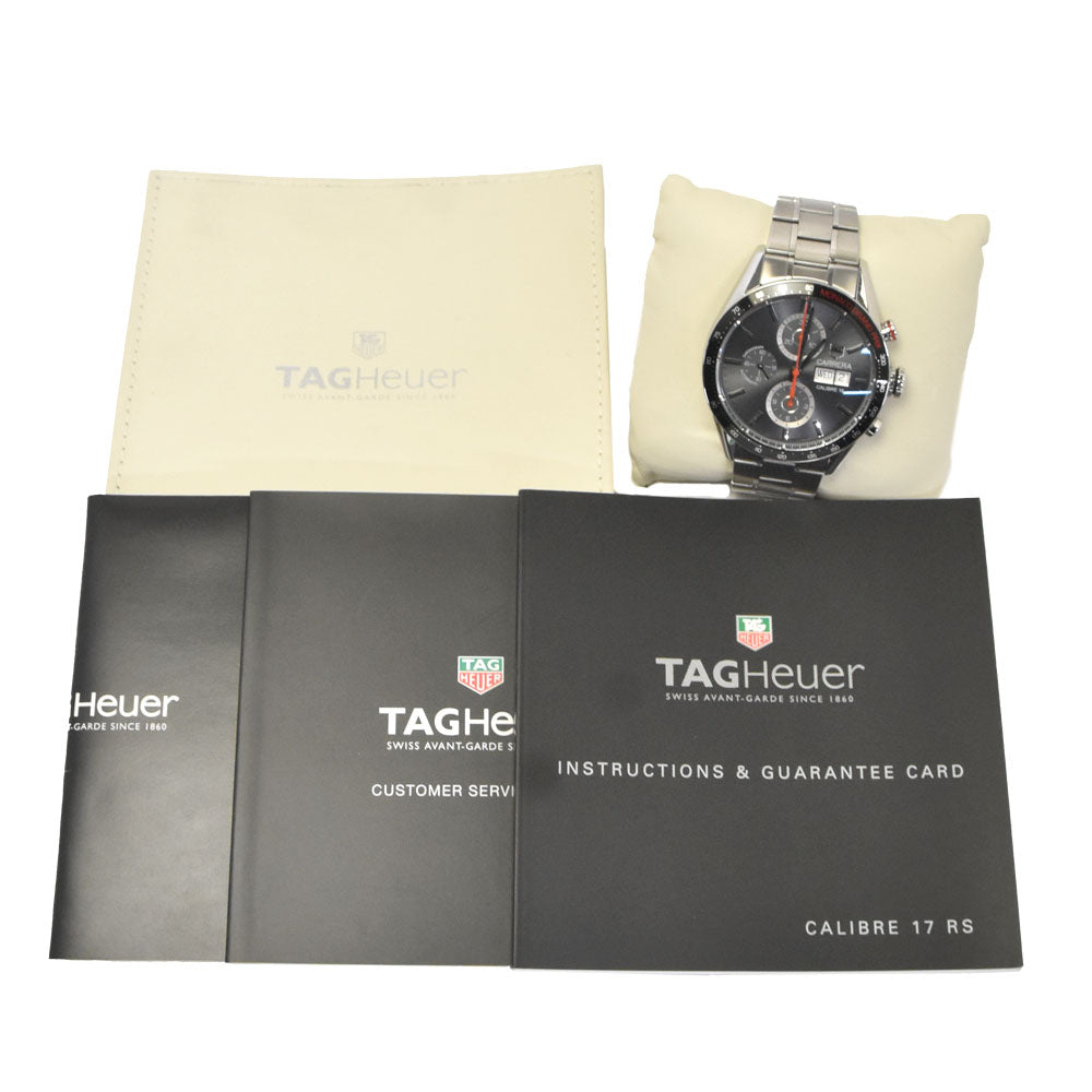 TAG HEUER Carrera Tachymeter Monaco Grand Prix World Limited 4000 CV2A1M Chronograph day date gray Dial Automatic Men's
 Watch N#148709