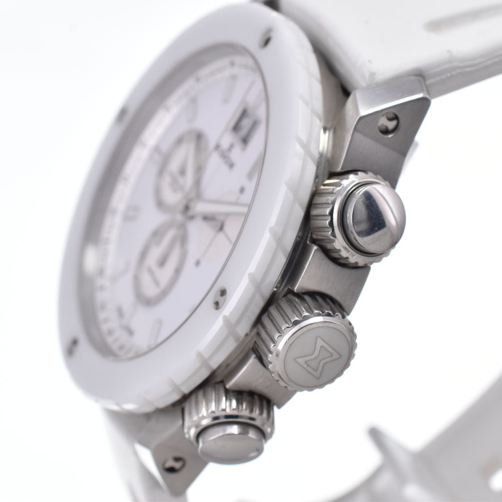EDOX Class 1 chrono offshore 10020-3B-BN2 Chronograph Big Date white Dial Quartz Men's
 Watch N#148710
