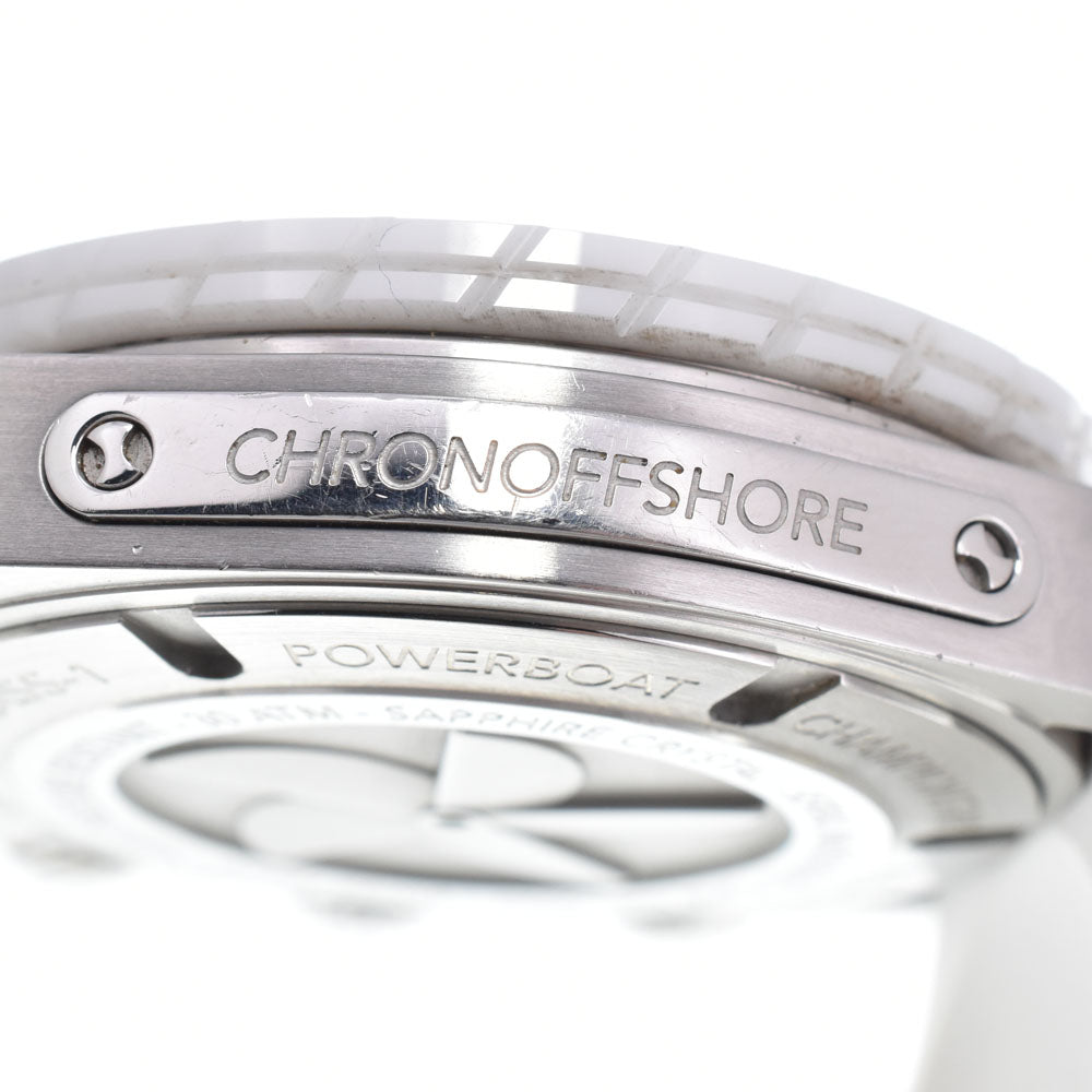 EDOX Class 1 chrono offshore 10020-3B-BN2 Chronograph Big Date white Dial Quartz Men's
 Watch N#148710