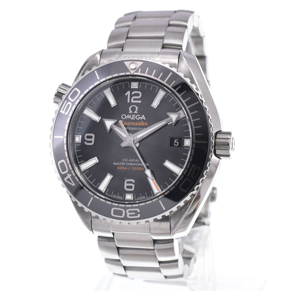 with paper OMEGA Seamaster 600 Planet Ocean 215.30.40.20.01.001 CO-AXIAL Master Chronometer black Dial Automatic Men's
 Watch N#148713