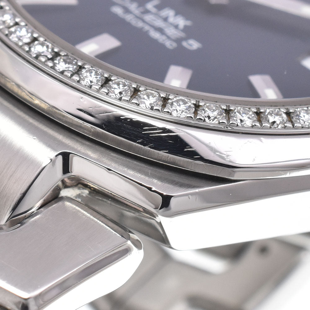 with paper TAG HEUER Link caliber 5 WBC2113.BA0603 Diamond Bezel blue Dial Automatic Men's
 Watch R#148716