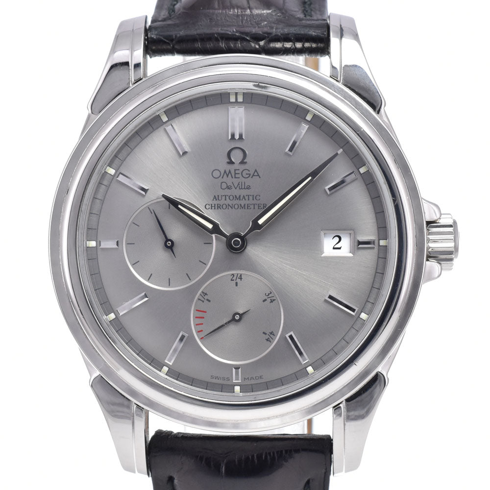 with paper OMEGA De Ville Coaxial 4832.40.31 Date gray Dial Automatic Men's
 Watch N#148723