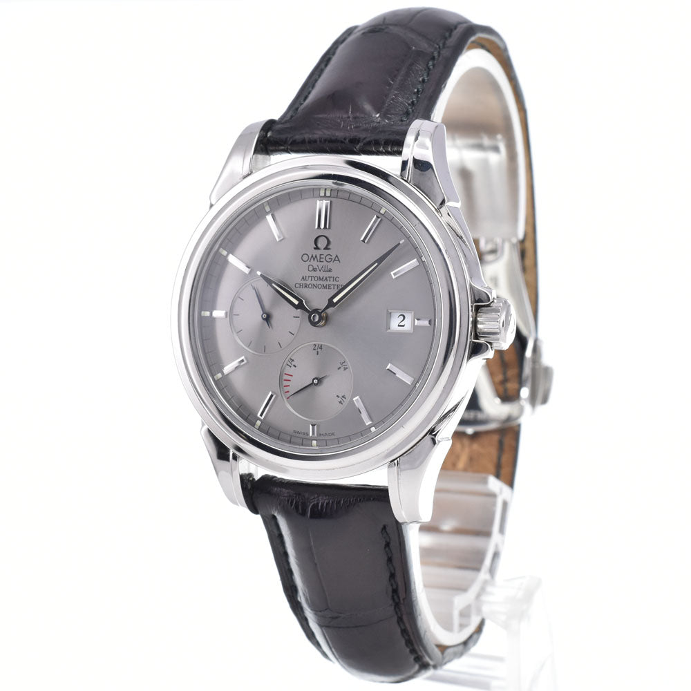 with paper OMEGA De Ville Coaxial 4832.40.31 Date gray Dial Automatic Men's
 Watch N#148723