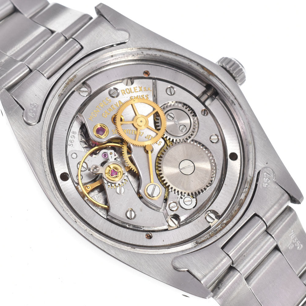 ROLEX Oyster Date Precision 6694 vintage Cal.1225 Silver Dial Hand Winding Men's
 Watch D#148724