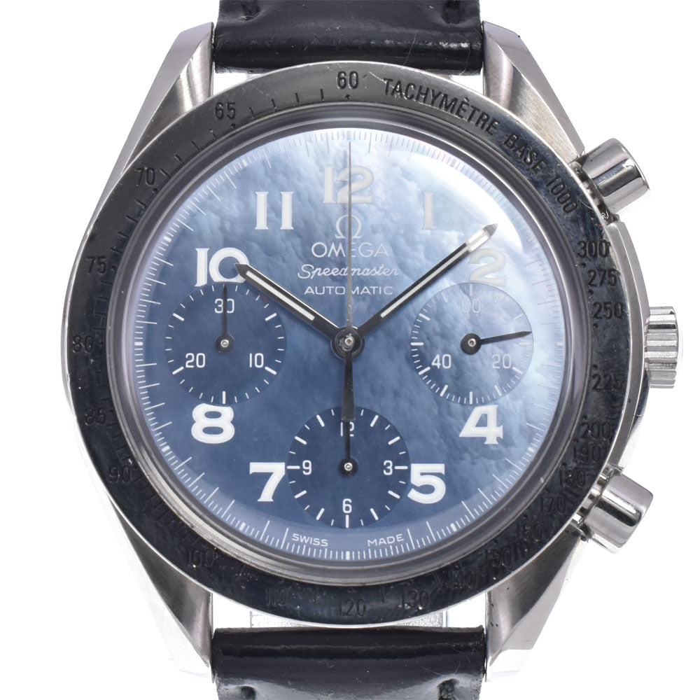 with paper OMEGA Speed master reduced 3802.73.51 Chronograph Black shell Dial Automatic Ladies
 Watch N#148725