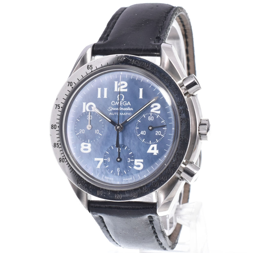 with paper OMEGA Speed master reduced 3802.73.51 Chronograph Black shell Dial Automatic Ladies
 Watch N#148725