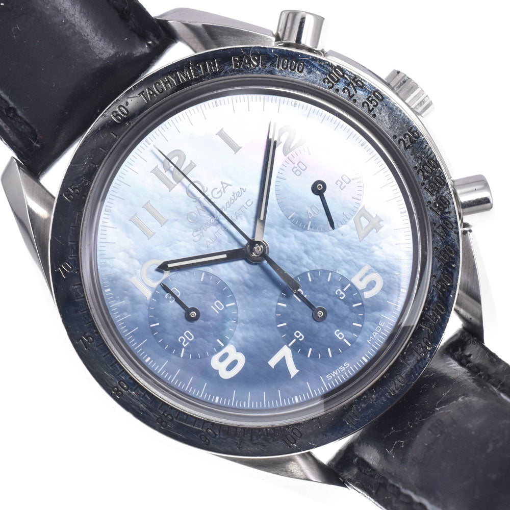 with paper OMEGA Speed master reduced 3802.73.51 Chronograph Black shell Dial Automatic Ladies
 Watch N#148725