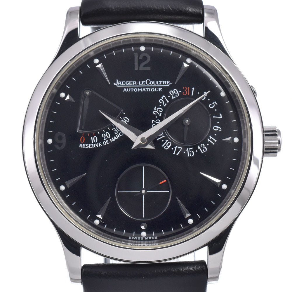 JAEGER-LECOULTRE Master Black Reserve de Marche 140.8.93.S black Dial Automatic Men's
 Watch N#148729