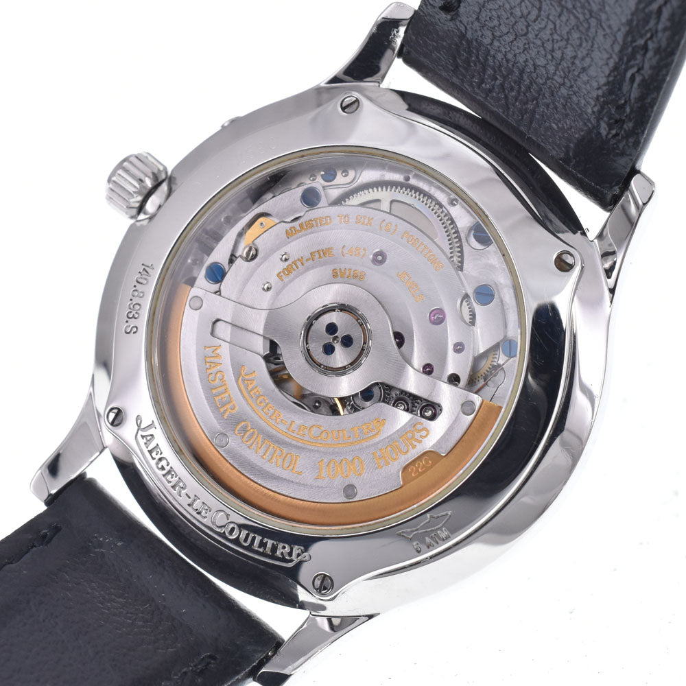 JAEGER-LECOULTRE Master Black Reserve de Marche 140.8.93.S black Dial Automatic Men's
 Watch N#148729