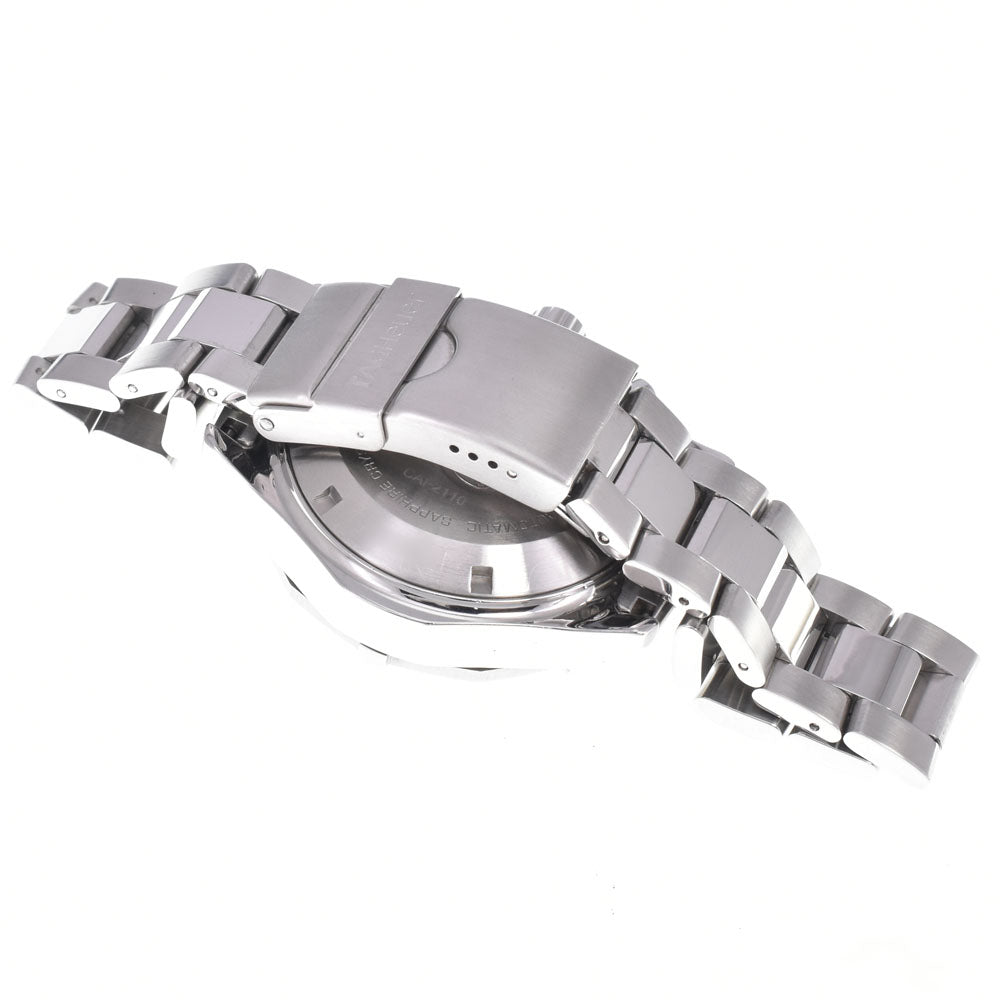 with paper TAG HEUER Aqua racer CAF2110.BA0809 black Dial Automatic Men's
 Watch B#148730