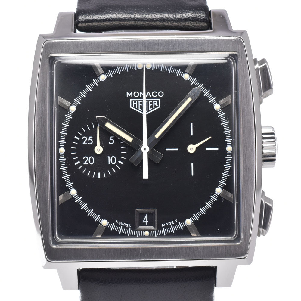 Heuer Monaco Standard limited edition of 5000 pieces CS2110 Chronograph black Dial Automatic Men's
 Watch O#148733