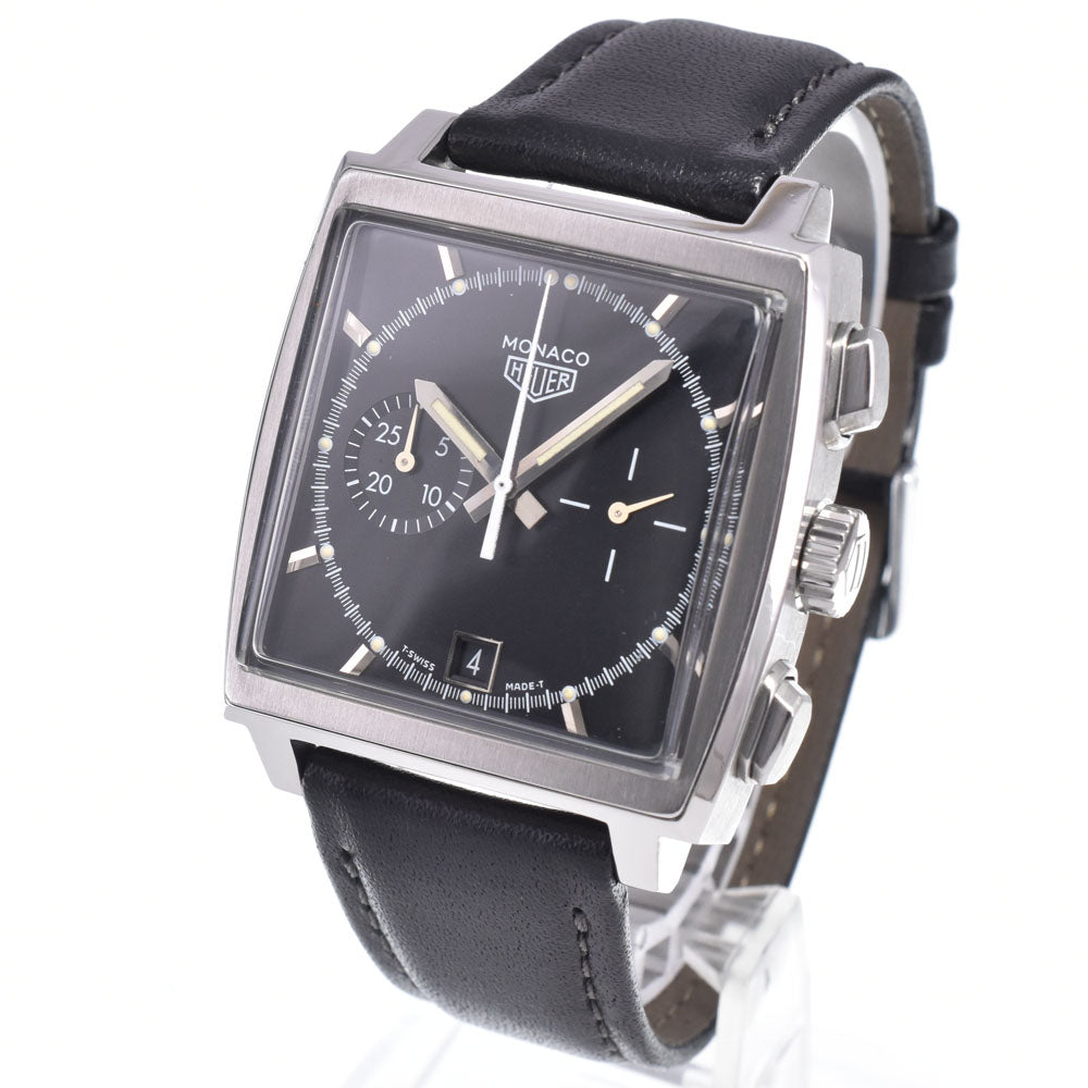 Heuer Monaco Standard limited edition of 5000 pieces CS2110 Chronograph black Dial Automatic Men's
 Watch O#148733
