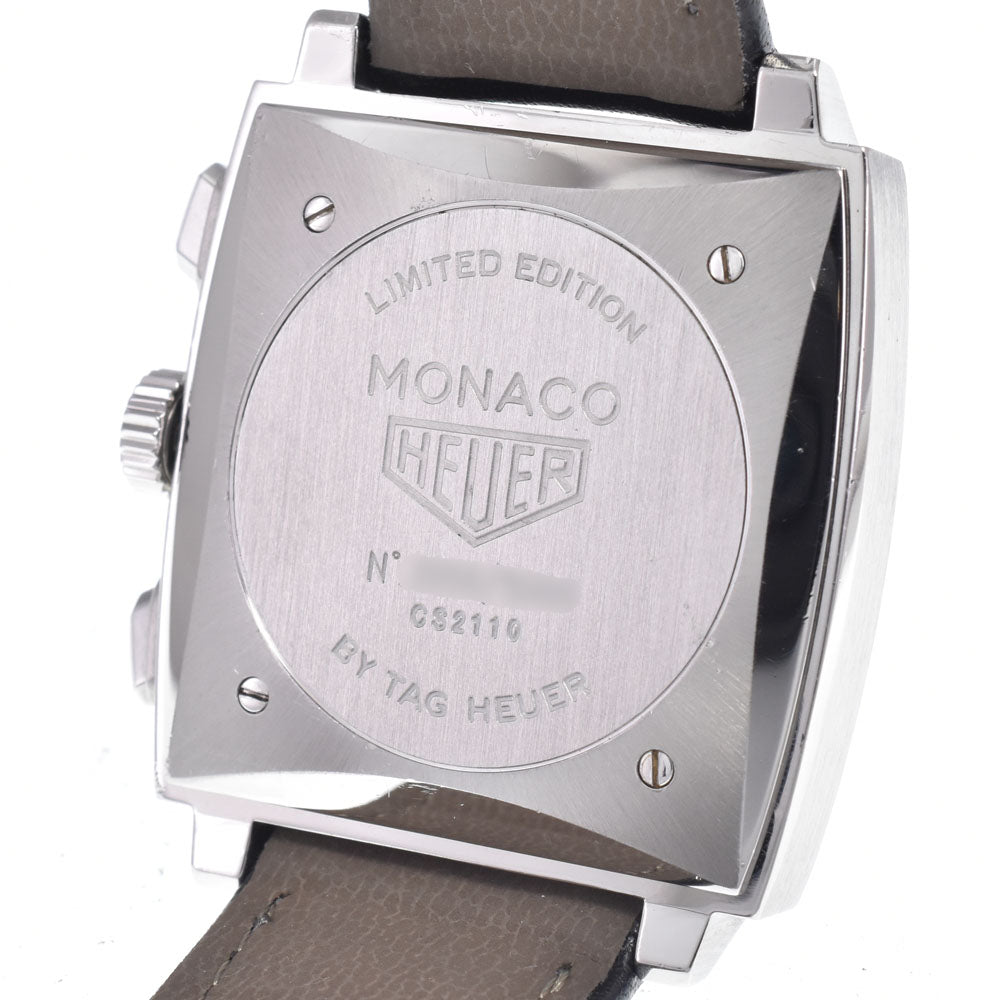 Heuer Monaco Standard limited edition of 5000 pieces CS2110 Chronograph black Dial Automatic Men's
 Watch O#148733