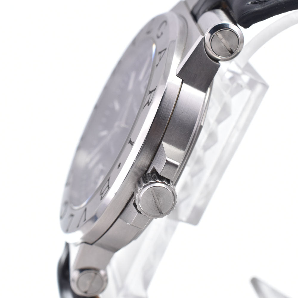 with paper BVLGARI Diagono DG40S Date black Dial Automatic Men's
 Watch N#148736