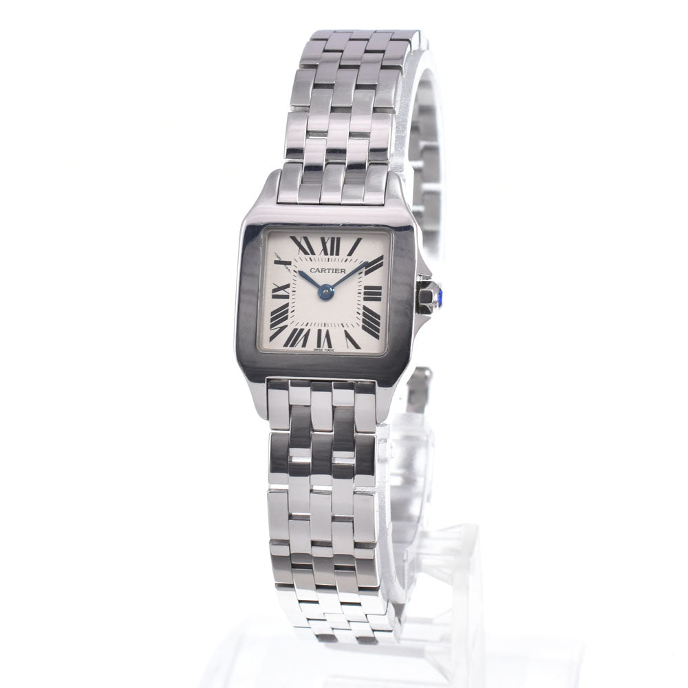 CARTIER Santos de Moiselle SM W25064Z5 Silver Dial Quartz Ladies
 Watch Q#148738