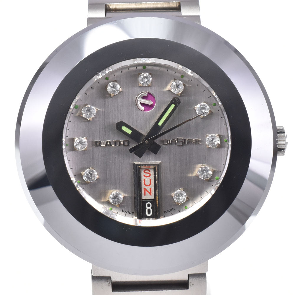 RADO Diastar 636.0308.3 11P Diamond Carbide Case gray Dial Automatic Men's
 Watch O#148746