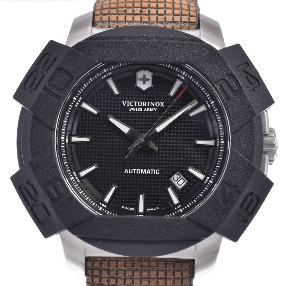 with paper Victorinox I.N.O.X. 241836 black Dial Automatic Men's
 Watch N#148748