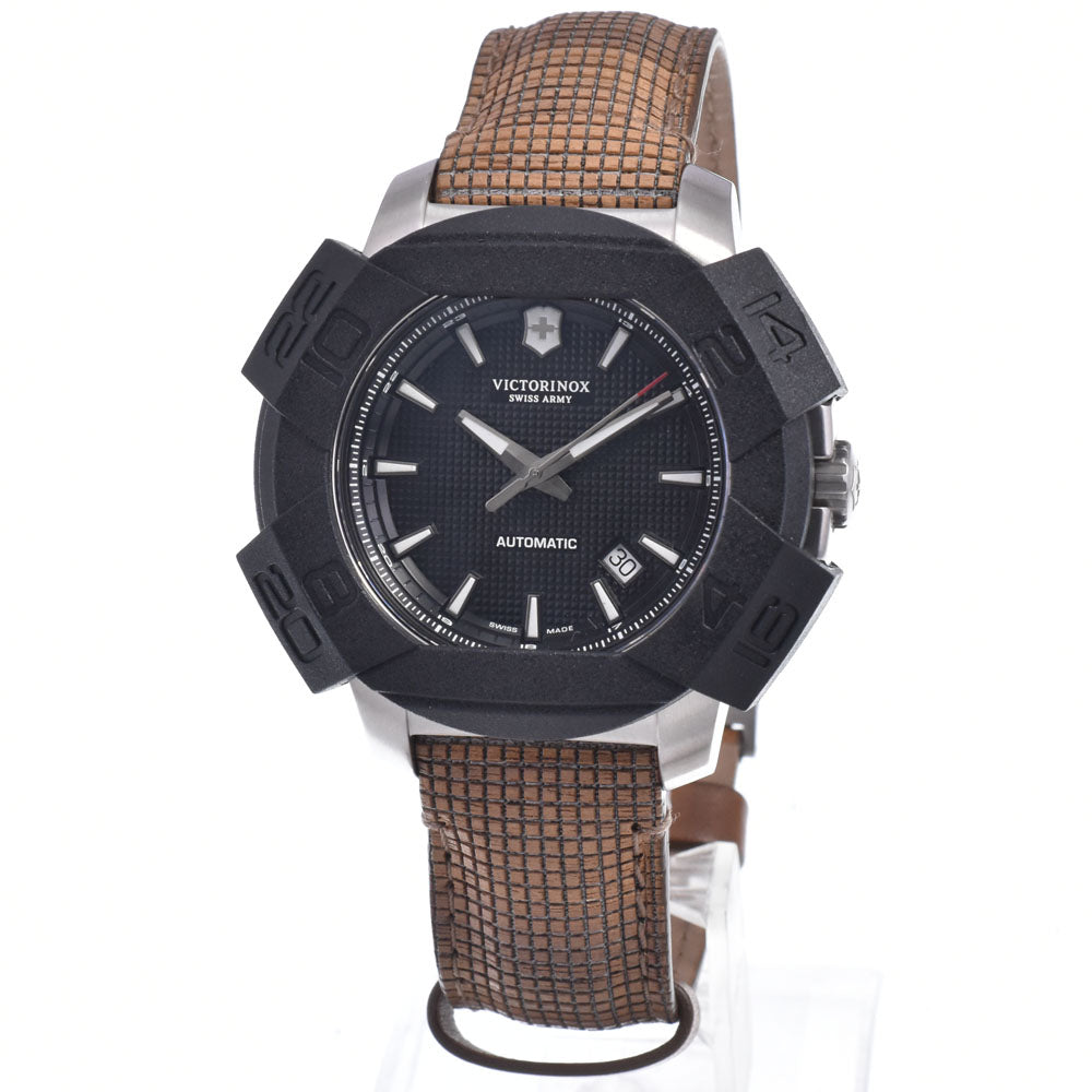 with paper Victorinox I.N.O.X. 241836 black Dial Automatic Men's
 Watch N#148748