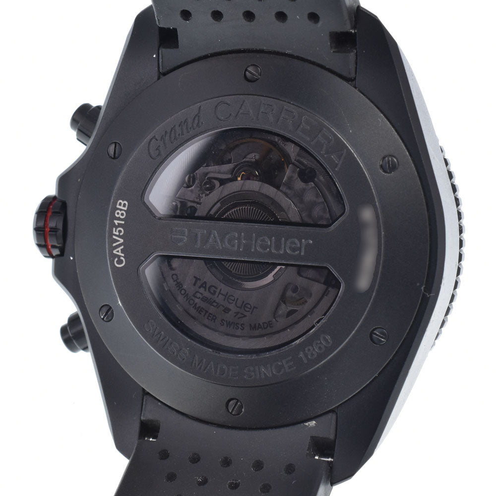 TAG HEUER Grand Carrera CAV518B Caliber 17RS black Dial Automatic Men's
 Watch N#148752