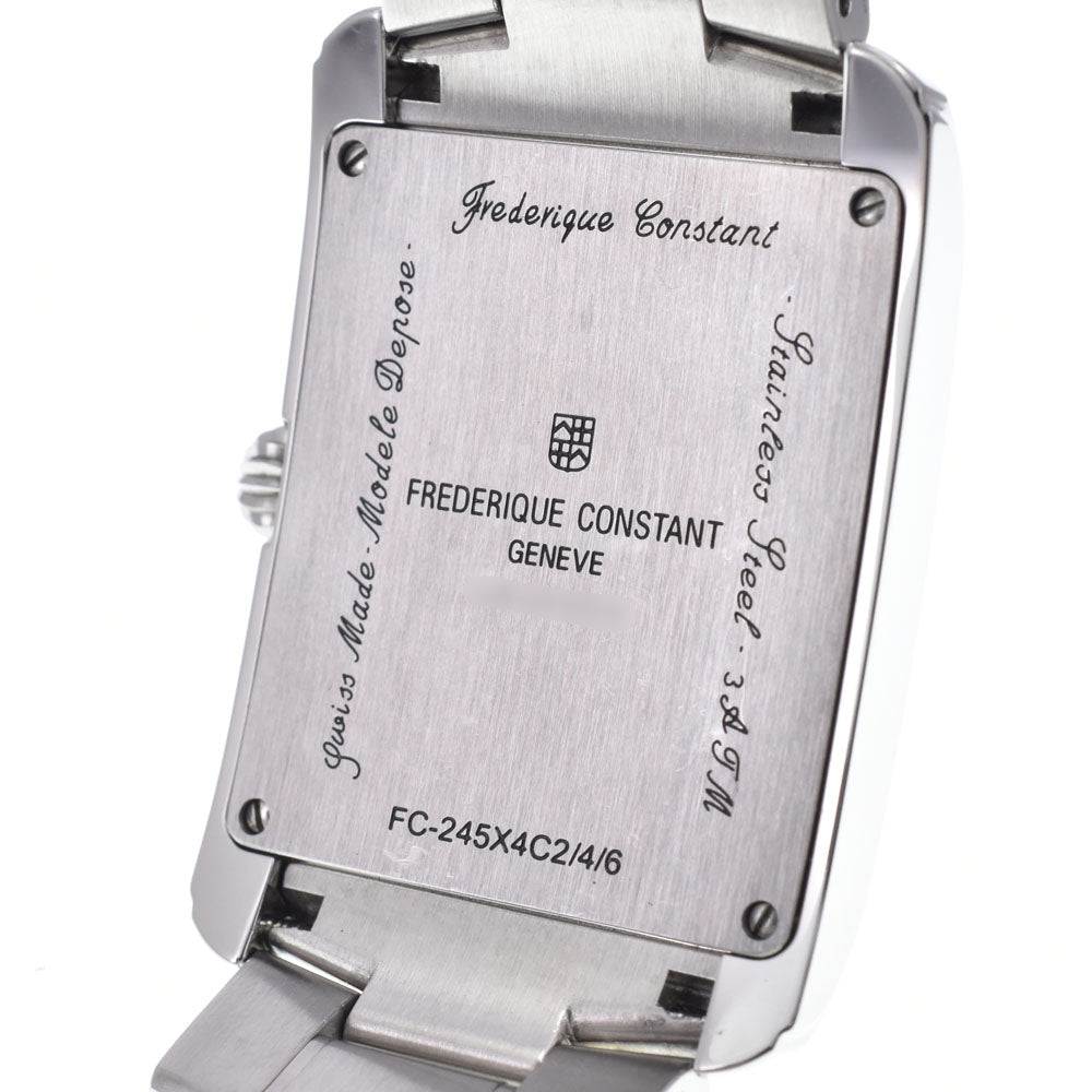 FREDERIQUE CONSTANT Classic Carre FC-245X4C2 Date Silver Dial Quartz Men's
 Watch N#148756