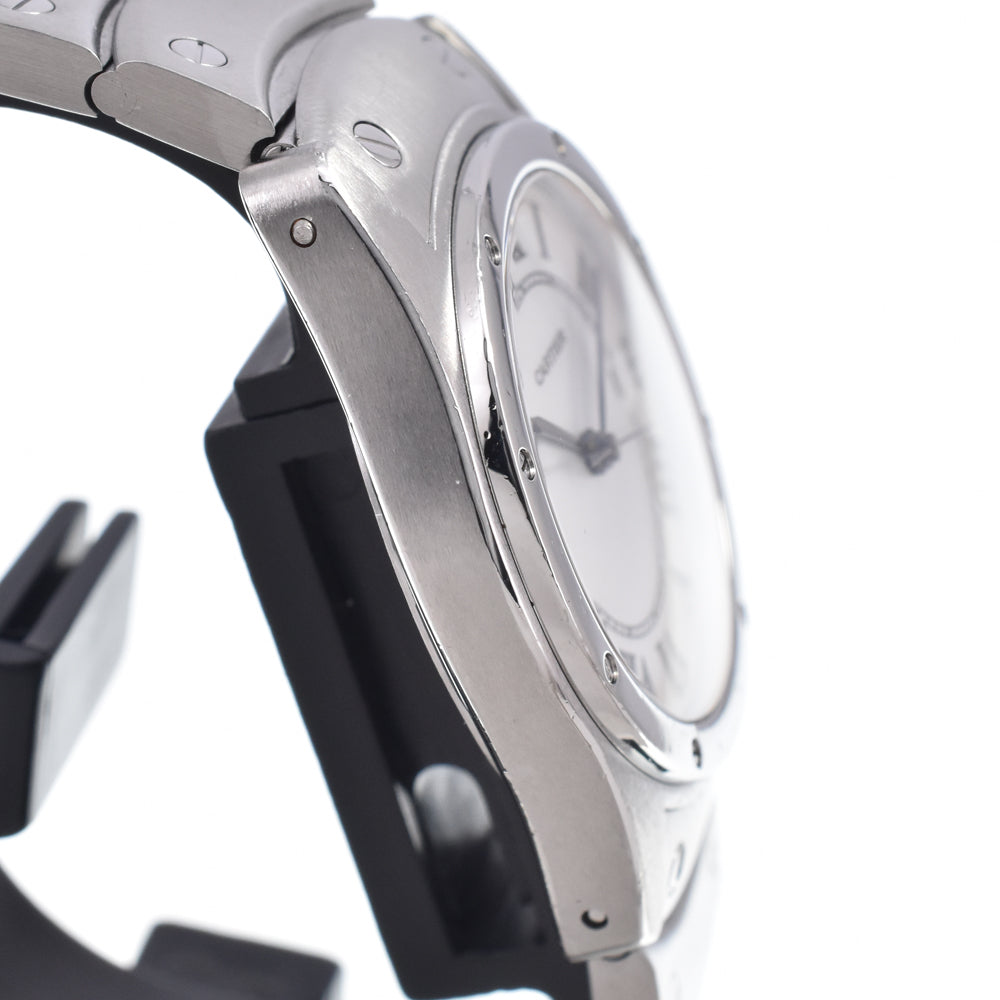 with paper CARTIER Santos Rondo W20027K1 Date Silver Dial Quartz Unisex
 Watch R#148763