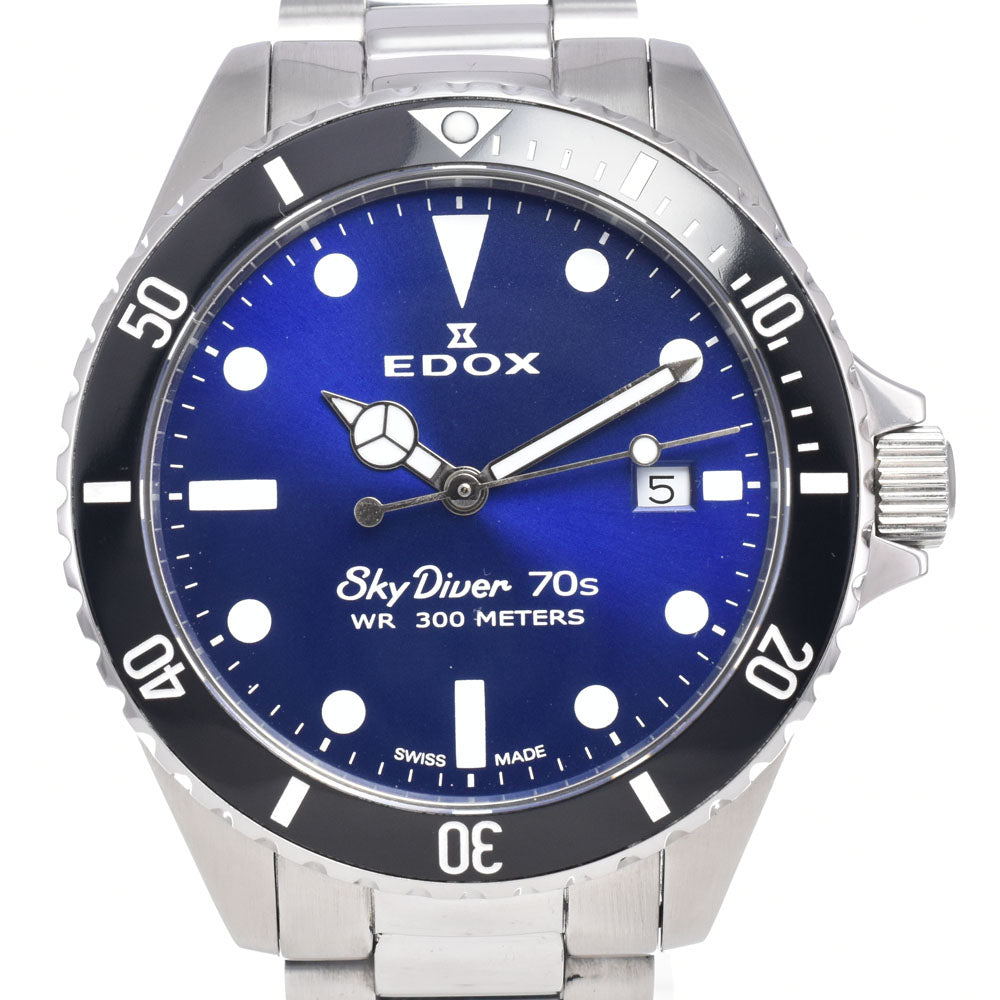 EDOX Seventies Skydiver 53017-3NM-BUI blue Dial Quartz Men's
 Watch P#148764