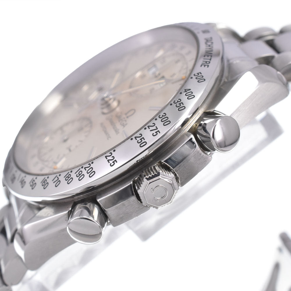 with paper OMEGA Speedmaster 3521.30 Triple calendar Silver Dial Automatic Men's
 Watch O#148765