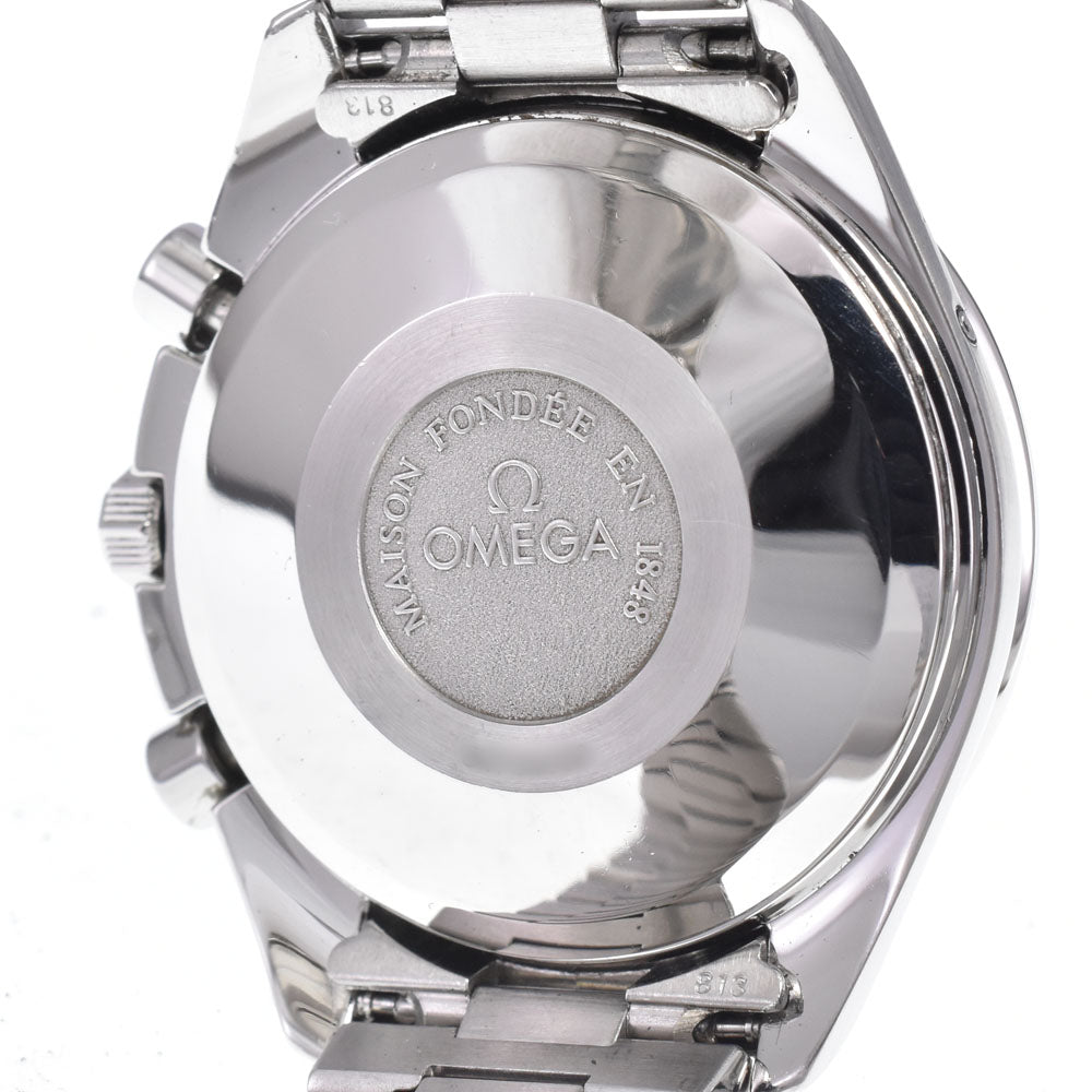 with paper OMEGA Speedmaster 3521.30 Triple calendar Silver Dial Automatic Men's
 Watch O#148765
