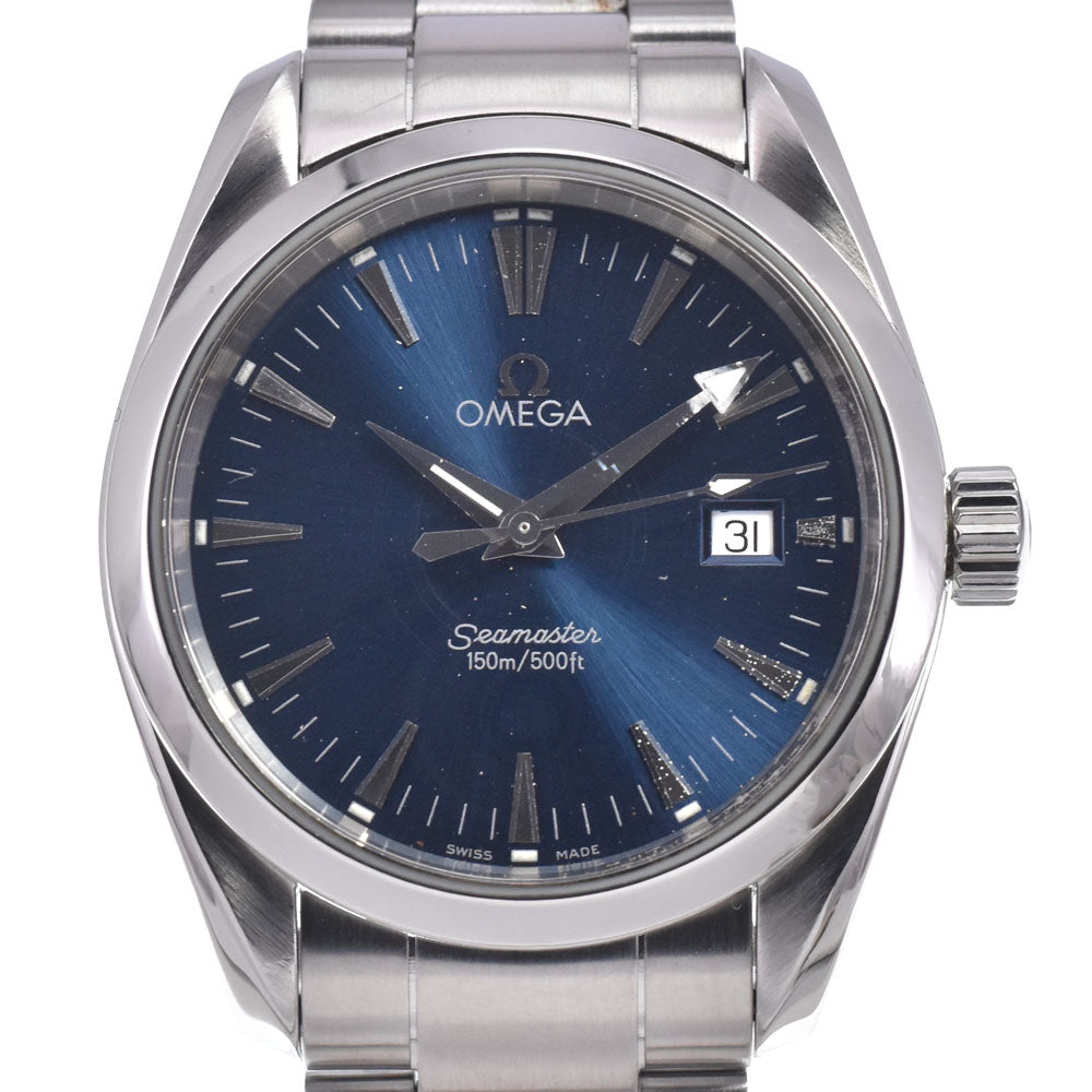 OMEGA Seamaster Aqua Terra 2518.8 Date 150m blue Dial Quartz Men's
 Watch O#148769