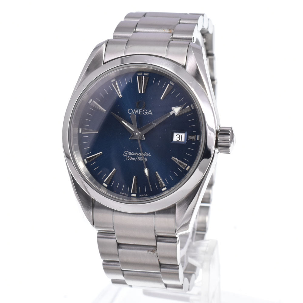 OMEGA Seamaster Aqua Terra 2518.8 Date 150m blue Dial Quartz Men's
 Watch O#148769
