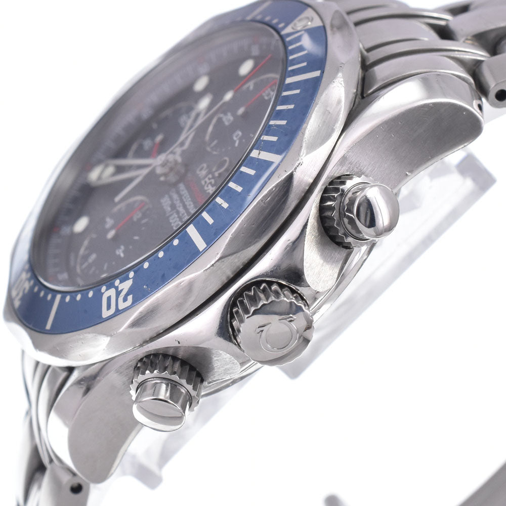 OMEGA Seamaster 300m 2225.80 Chronograph blue Dial Automatic Men's
 Watch Q#148770