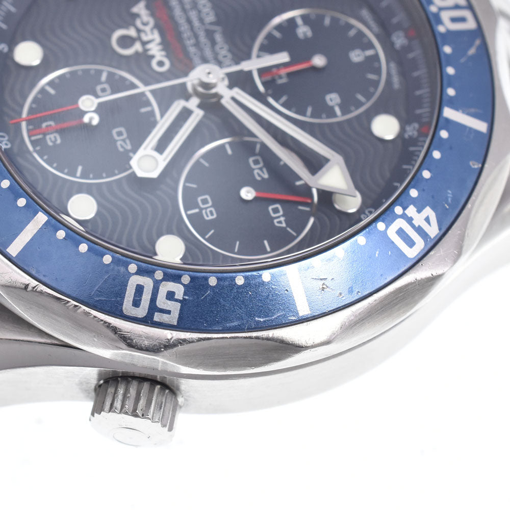 OMEGA Seamaster 300m 2225.80 Chronograph blue Dial Automatic Men's
 Watch Q#148770