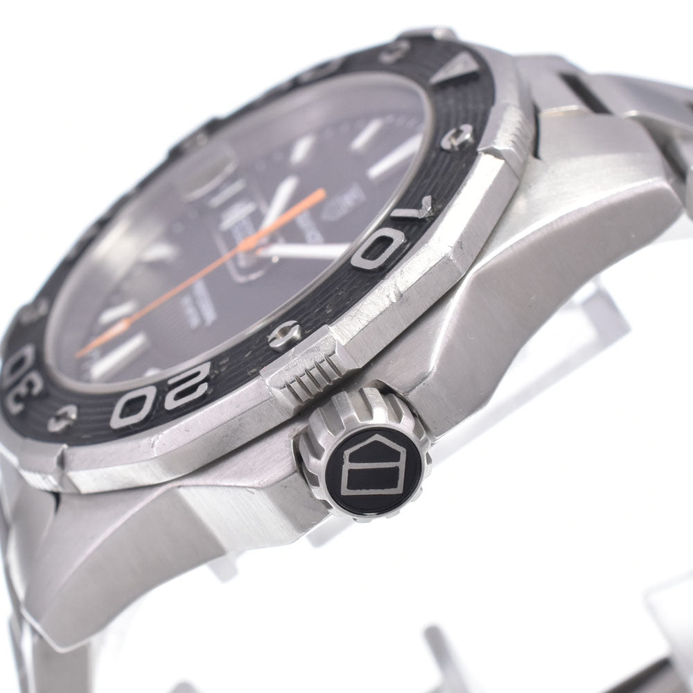 TAG HEUER Aqua racer WAJ1110.BA0870 Date black Dial Quartz Men's
 Watch N#148773