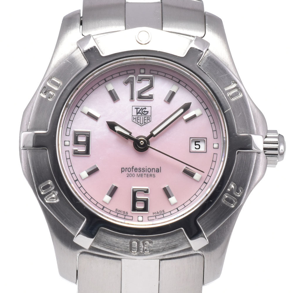 TAG HEUER Exclusive WN1319 Professional 200 m pink Dial Quartz Ladies
 Watch P#148774
