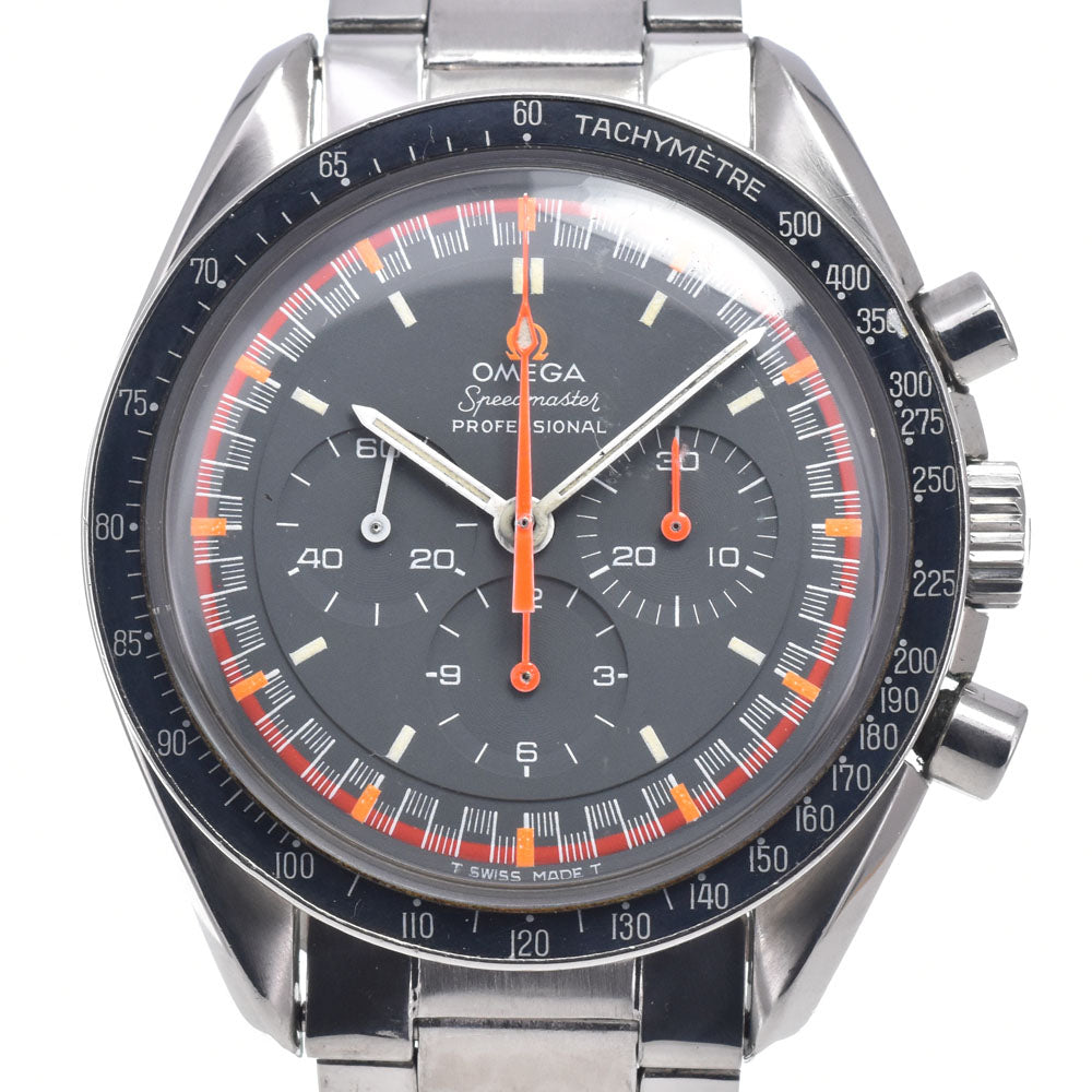 OMEGA Speed master 5th 145.022-68ST vintage Grand Prix Dial Cal.861 black Dial Hand Winding Men's
 Watch Z#148778
