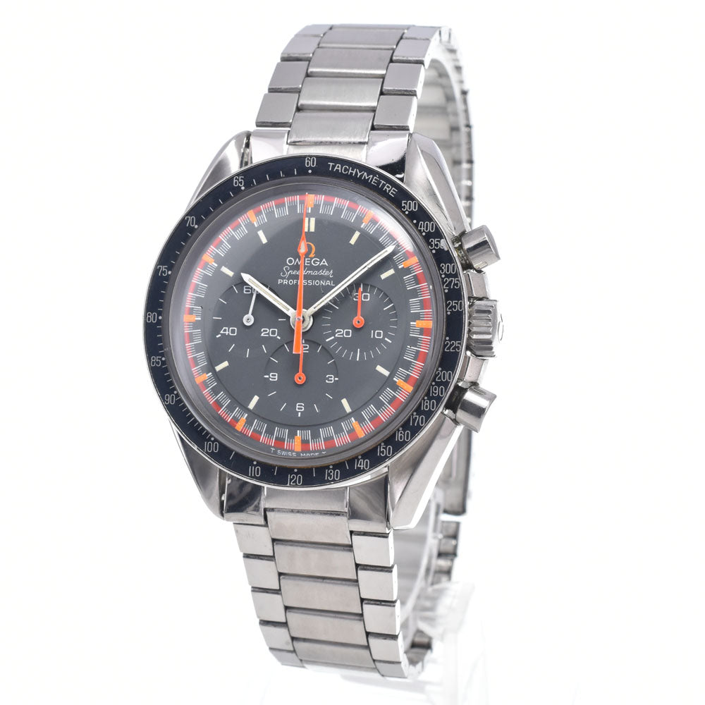 OMEGA Speed master 5th 145.022-68ST vintage Grand Prix Dial Cal.861 black Dial Hand Winding Men's
 Watch Z#148778