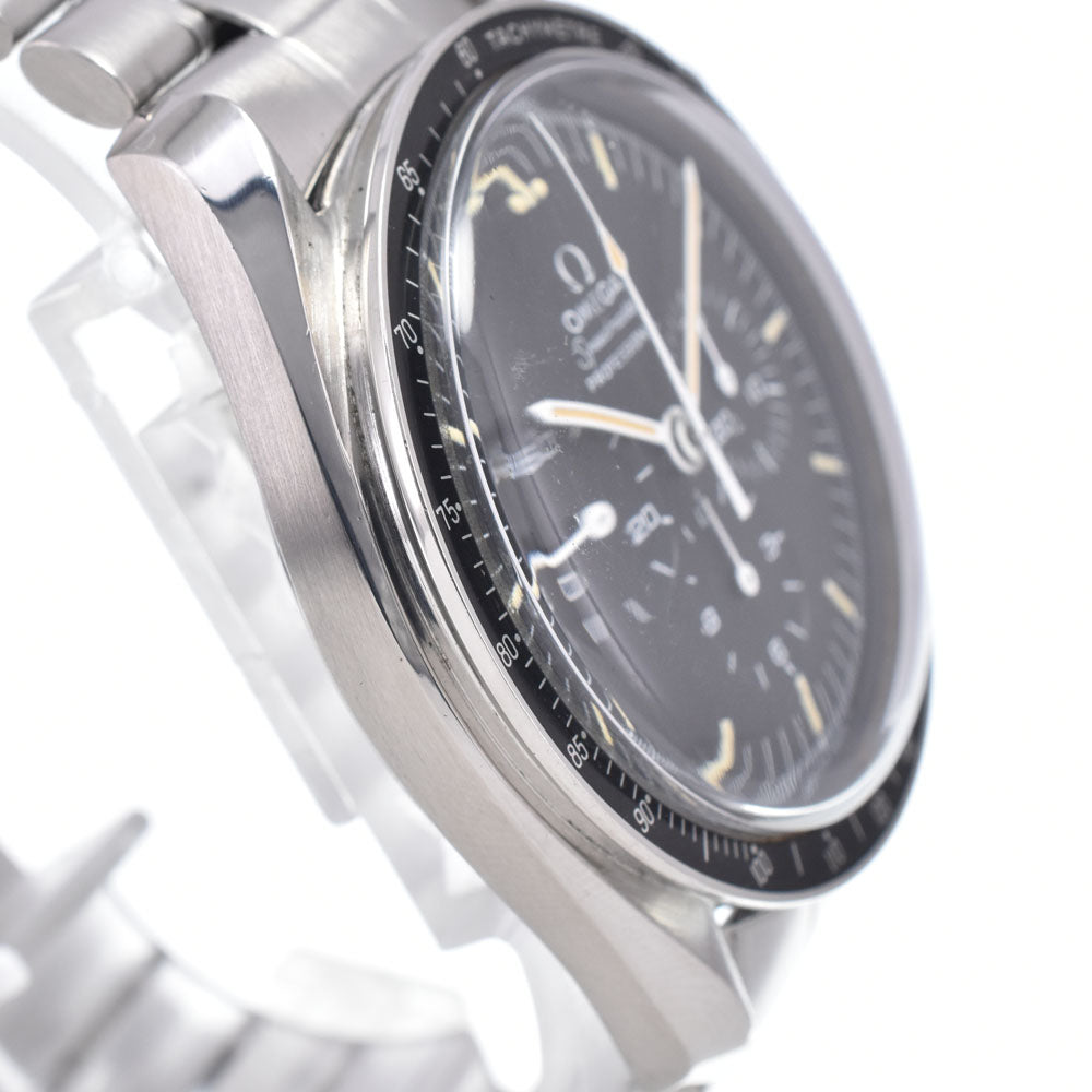 OMEGA Speedmaster Professional 145022-69ST LongR Apollo 11 Cal.861 Step Dial black Dial Hand Winding Men's
 Watch O#148783