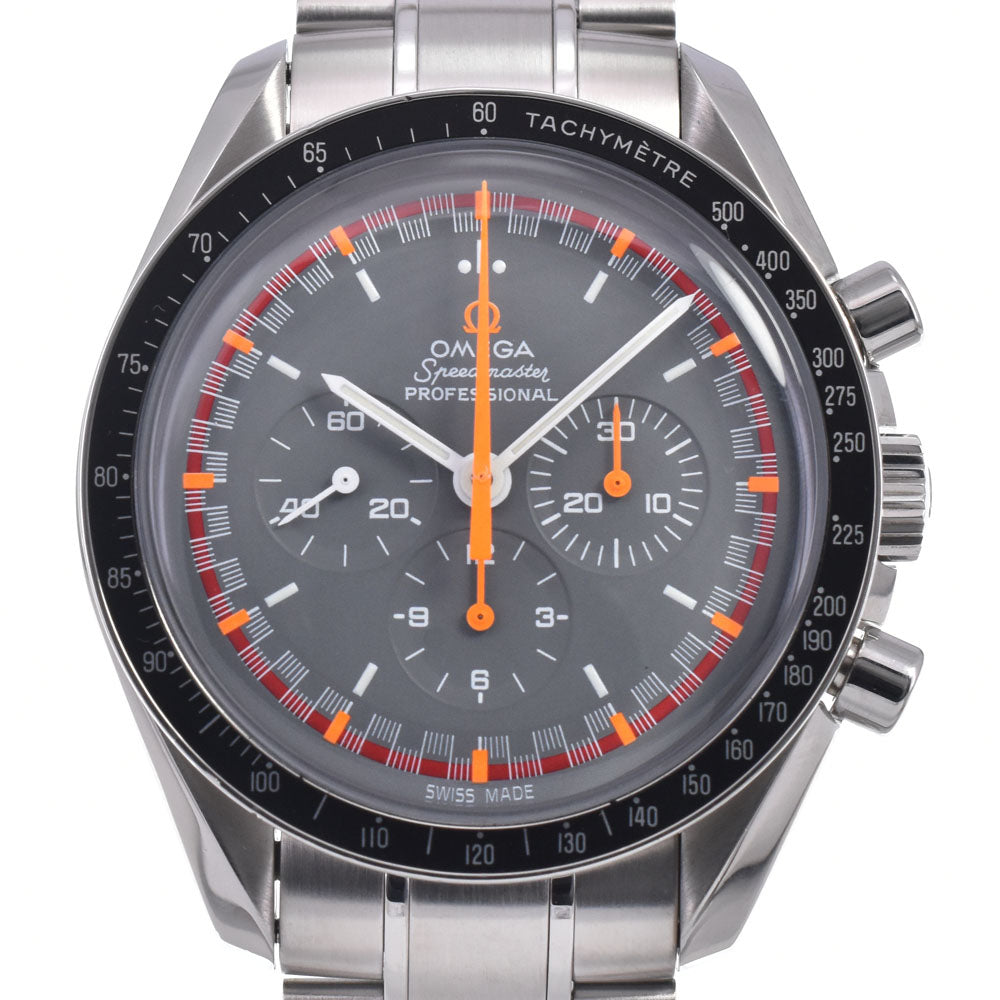 with paper OMEGA Speedmaster Professional 3570.40 Longr Grand Prix Dial gray Dial Hand Winding Men's
 Watch O#148785