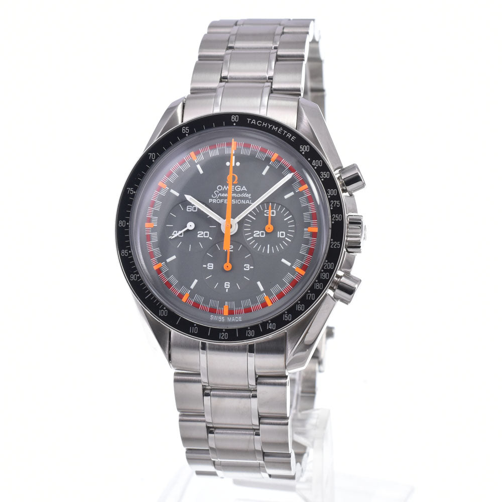 with paper OMEGA Speedmaster Professional 3570.40 Longr Grand Prix Dial gray Dial Hand Winding Men's
 Watch O#148785