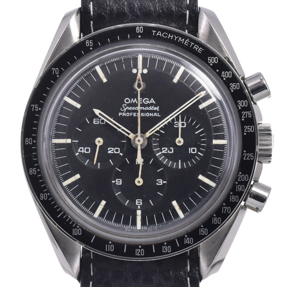 OMEGA Speedmaster Professional 4th ST145.012-67SP vintage Cal.321 Step Dial Applied Logo black Dial Hand Winding Men's
 Watch Q#148786