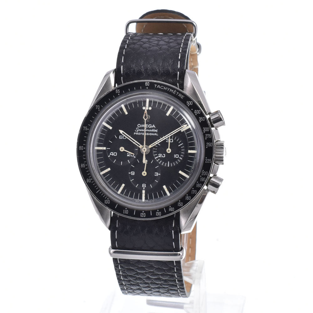 OMEGA Speedmaster Professional 4th ST145.012-67SP vintage Cal.321 Step Dial Applied Logo black Dial Hand Winding Men's
 Watch Q#148786